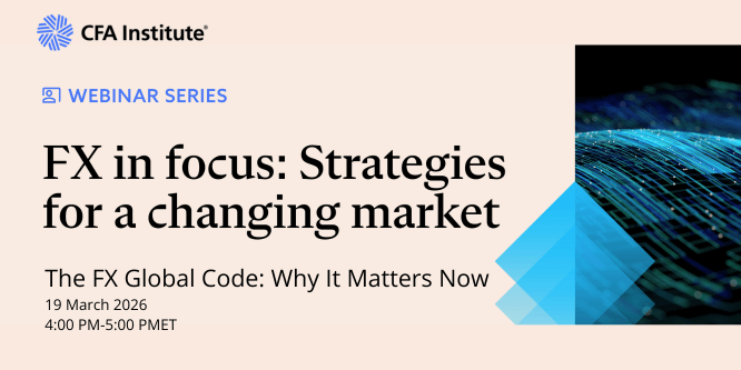 CFA Institute Webinar